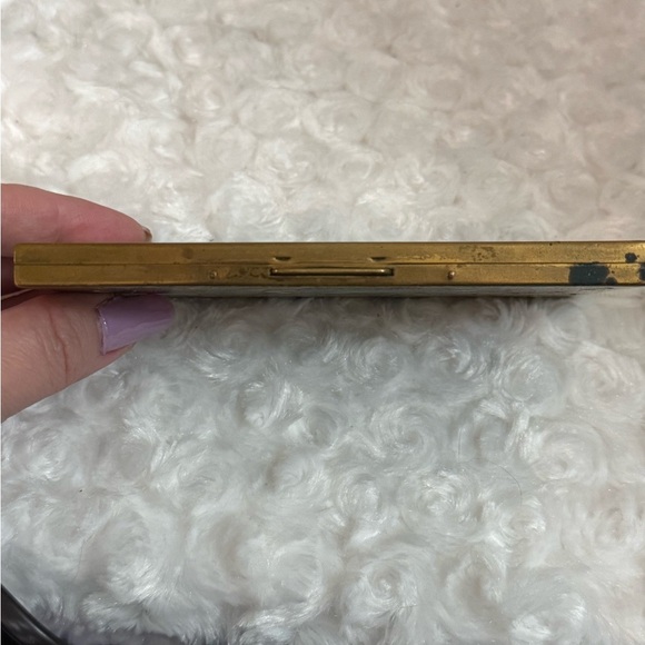 Vintage Manhattan British Made Case- hand painted mid-century Metal Case - Picture 6 of 8